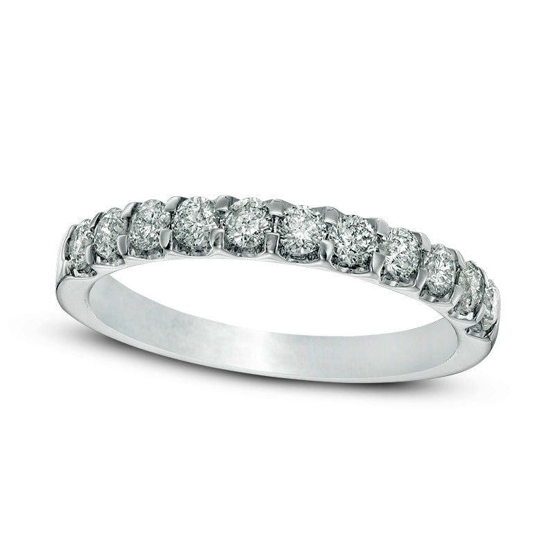 Previously Owned - 0.63 CT. T.W. Natural Diamond Band in Solid 10K White Gold