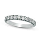 Previously Owned - 0.88 CT. T.W. Natural Diamond Wedding Band in Solid 10K White Gold