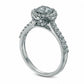 Previously Owned - Celebration Lux® 1.0 CT. T.W. Natural Diamond Frame Engagement Ring in Solid 14K White Gold (I/SI2)