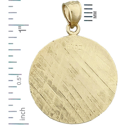 14K Gold Hole In One Golf Medallion