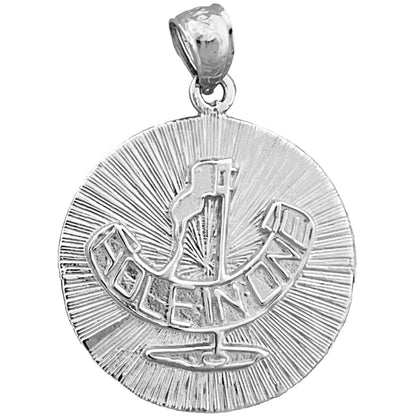 14K Gold Hole In One Golf Medallion
