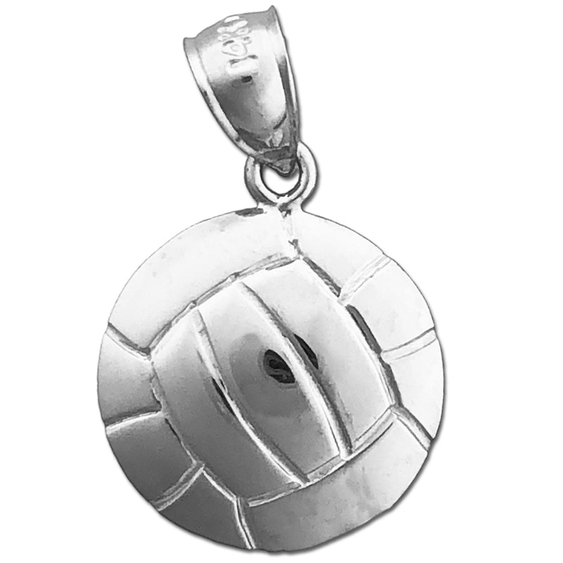 14K Gold Volleyball Charm