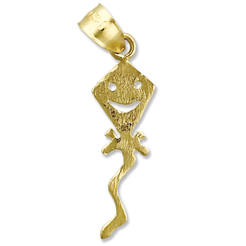 14K Gold Kite Charm
