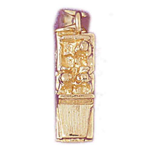 14K Gold 3D Convertible Car Charm