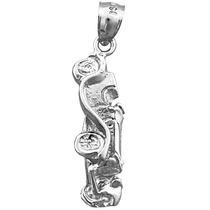 14K Gold Convertible Roadster Charm