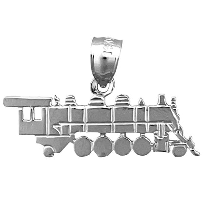 14K Gold Locomotive Train Charm