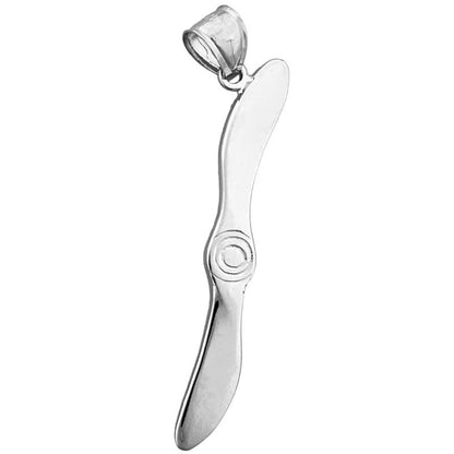 14K Gold Jet Propeller Pendant