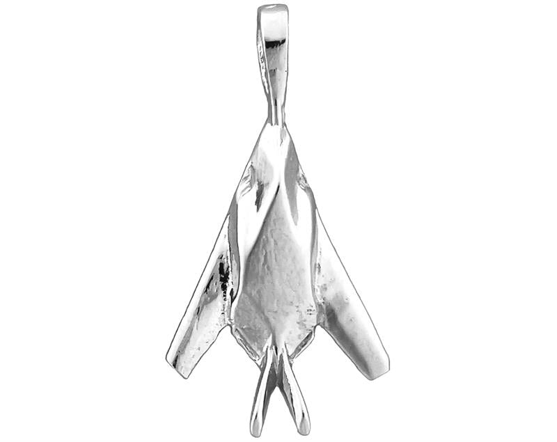 14K Gold F-117 Nighthawk Slide Charm