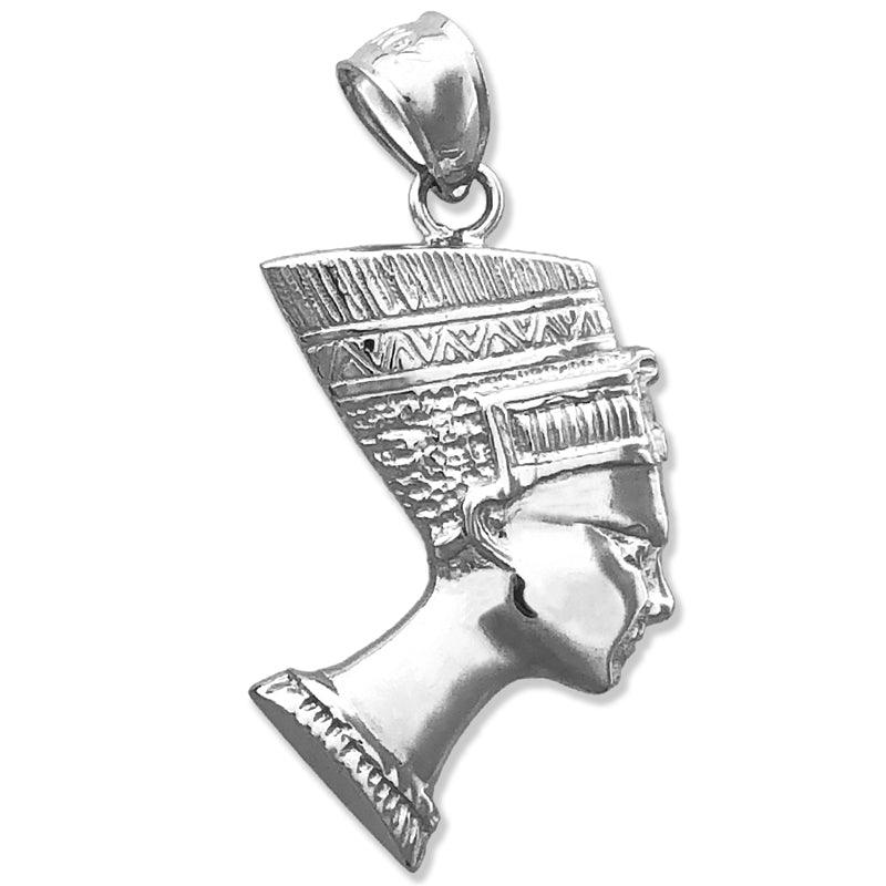 14K Gold Egyptian Queen Nefertiti Charm