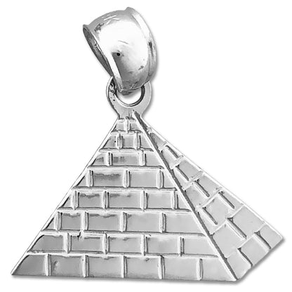 14K Gold Egyptian Pyramid Charm