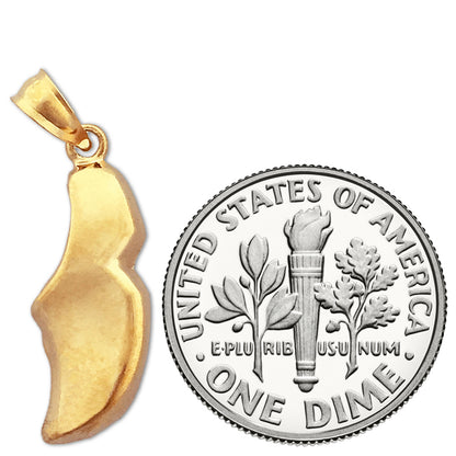14K Gold Dutch Clog Charm