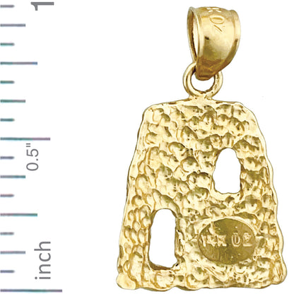 14K Gold Sugar Mill Charm