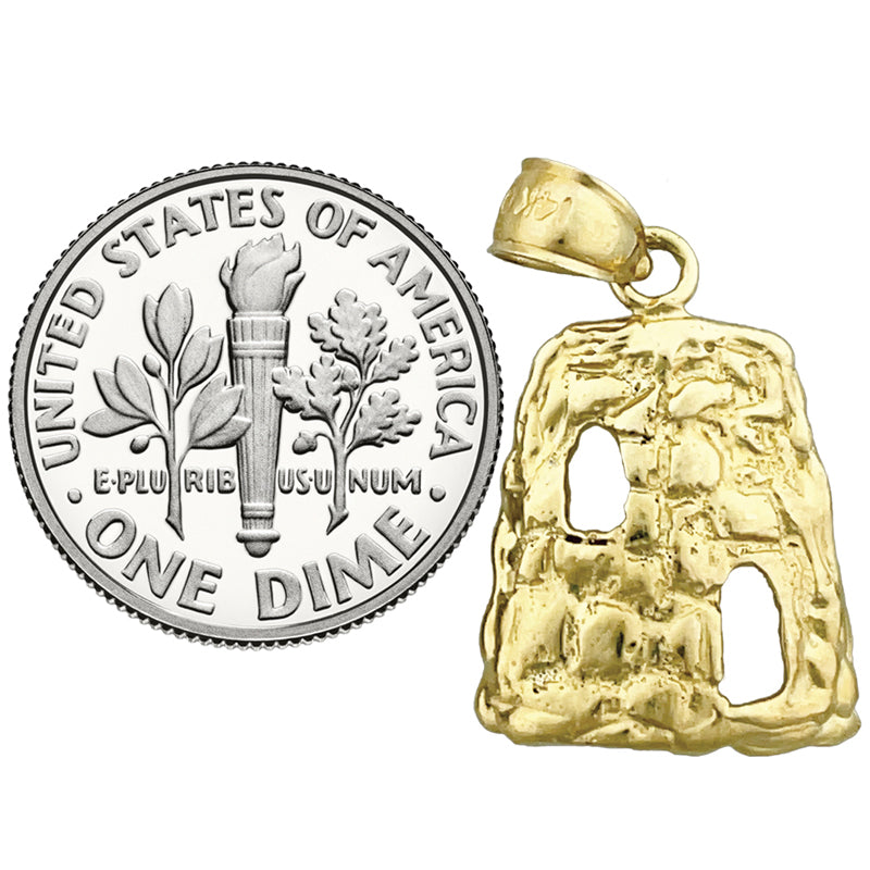 14K Gold Sugar Mill Charm