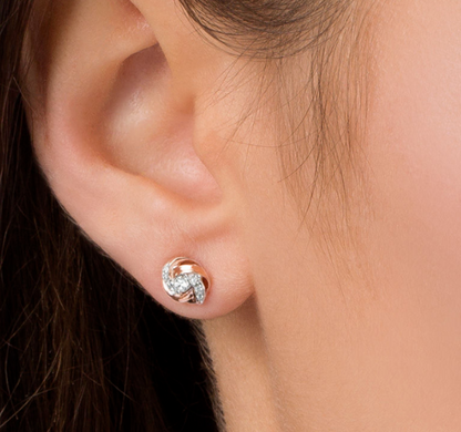 ◆STONEHENgE◆ Love Knot 14K Piercing SA24C48M Single Designer fashion, Seoul-fully created | W Concept