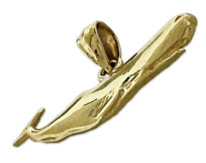 14K Gold Sperm Whale