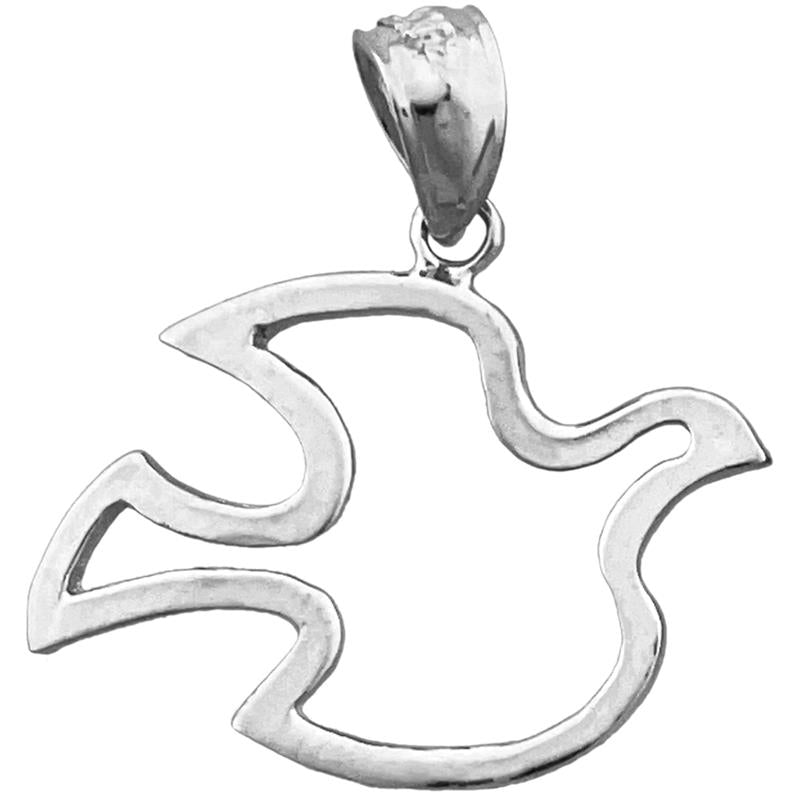 14K Gold Holy Spirit Dove Charm