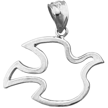 14K Gold Holy Spirit Dove Charm