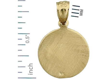 14K Gold Saint Joseph Charm