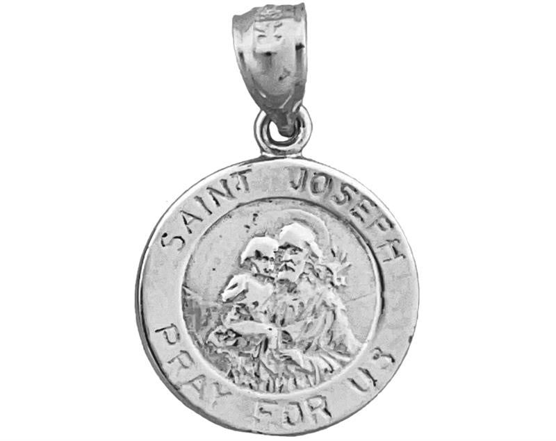 14K Gold Saint Joseph Charm