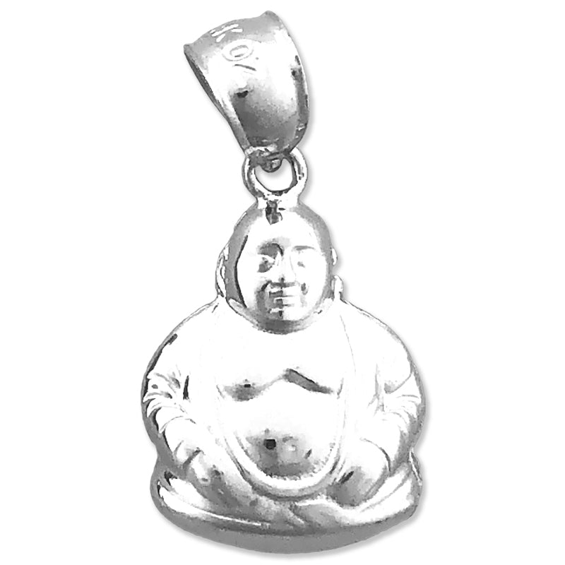 14K Gold Buddha Charm