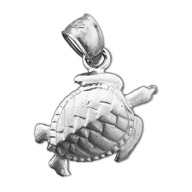 14K Gold Turtle Charm