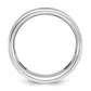14k White Gold Men's Satin Sapphire/Diamond Ring Mounting