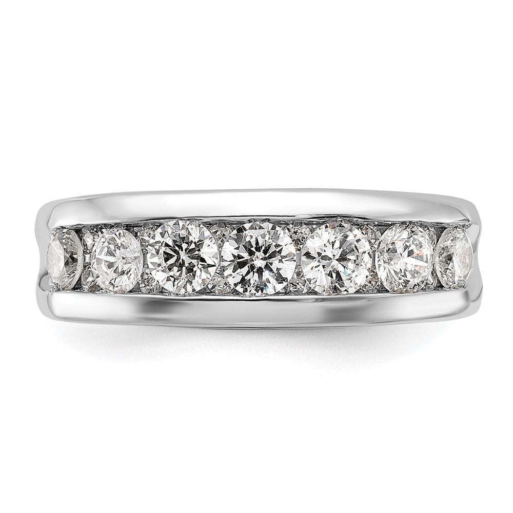 14k White Gold 1 carat Diamond Complete Ring