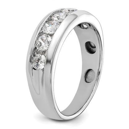 14k White Gold 1 carat Diamond Complete Ring