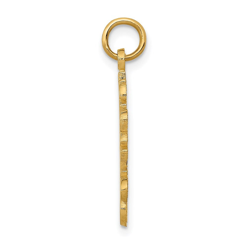 14k Yellow Gold #1 WIFE Charm