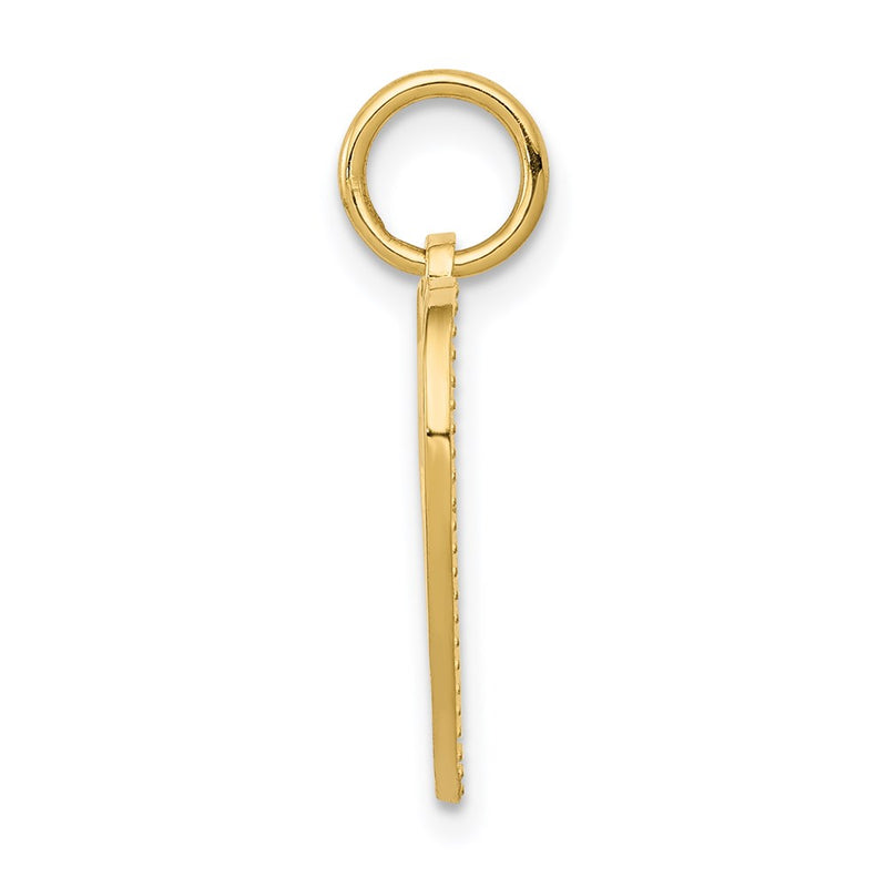 14k Yellow Gold DADDYS LITTLE GIRL Charm