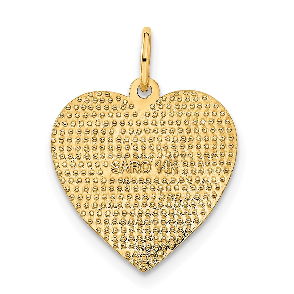 14k Yellow Gold DADDYS LITTLE GIRL Charm
