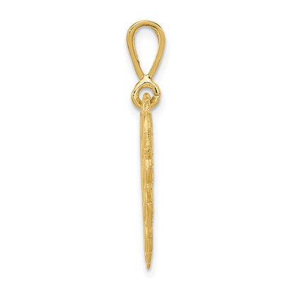 14k Yellow Gold Reversible FOR A SPECIAL GRANDMA Pendant