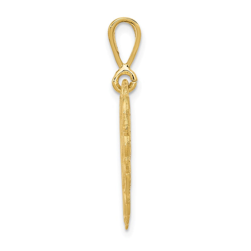 14k Yellow Gold Reversible FOR A SPECIAL GRANDMA Pendant