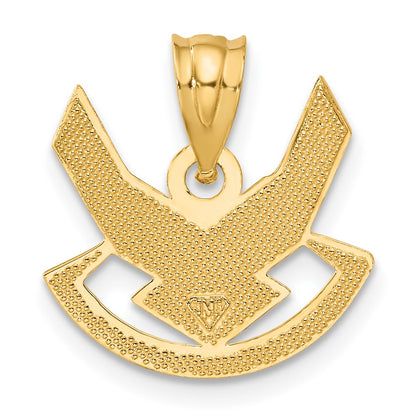 14k Yellow Gold U. S. AIR FORCE Pendant