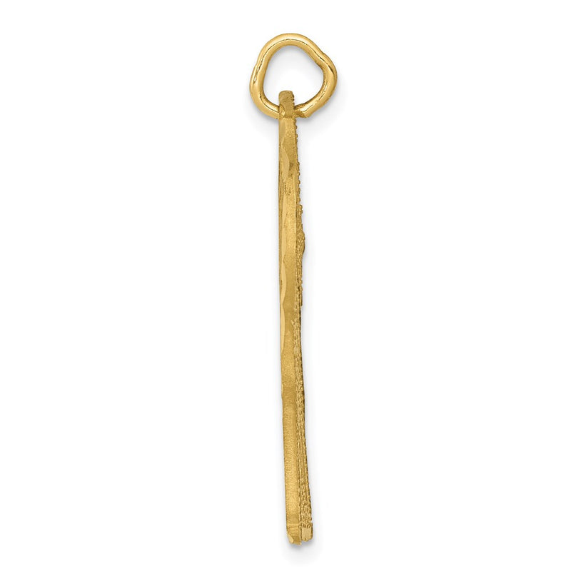 14k Yellow Gold Giraffe Charm