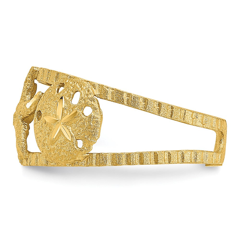 14k Yellow Gold Starfish Toe Ring