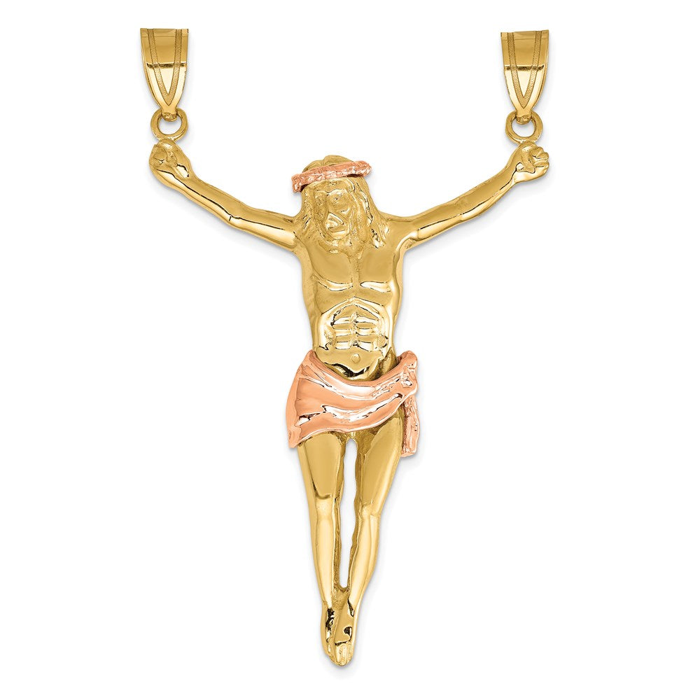 14k Two-tone Gold Corpus Pendant