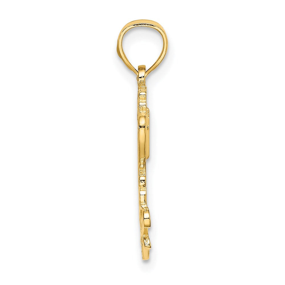 14k Yellow Gold #1 AUNT Charm