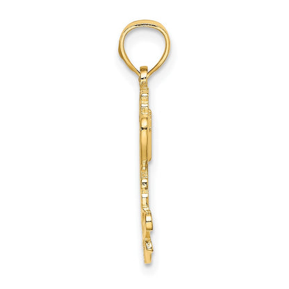 14k Yellow Gold #1 AUNT Charm