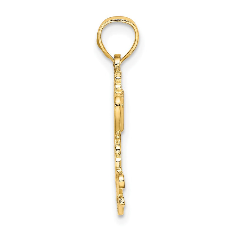 14k Yellow Gold #1 AUNT Charm