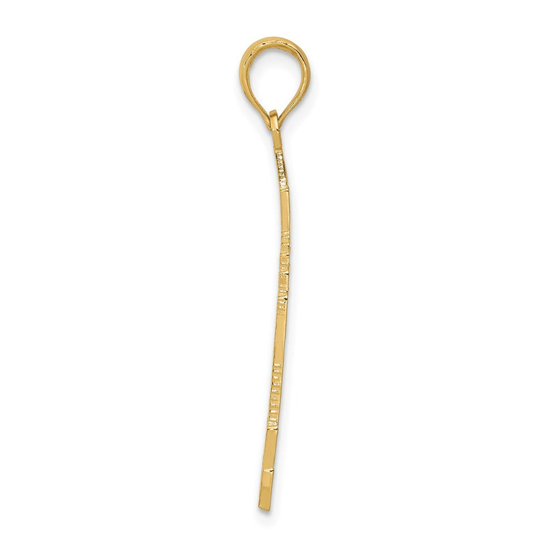 14k Yellow Gold EMPIRE STATE Building Pendant
