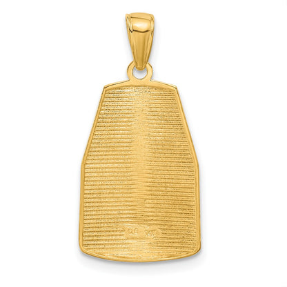 14k Yellow Gold Southern Most Point USA KEY WEST Pendant