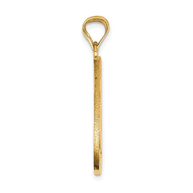 14k Yellow Gold Break-apart Mizpah Pendant