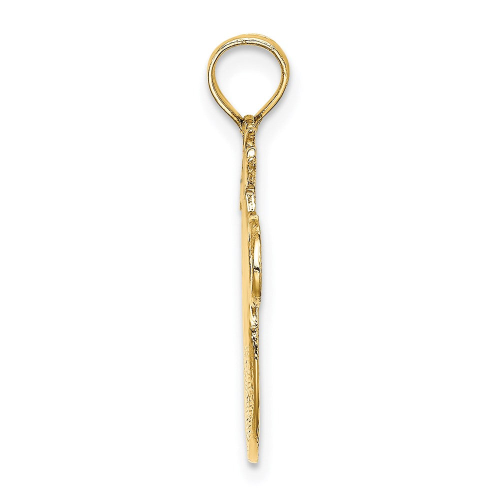 14k Yellow Gold Noahs Ark Charm