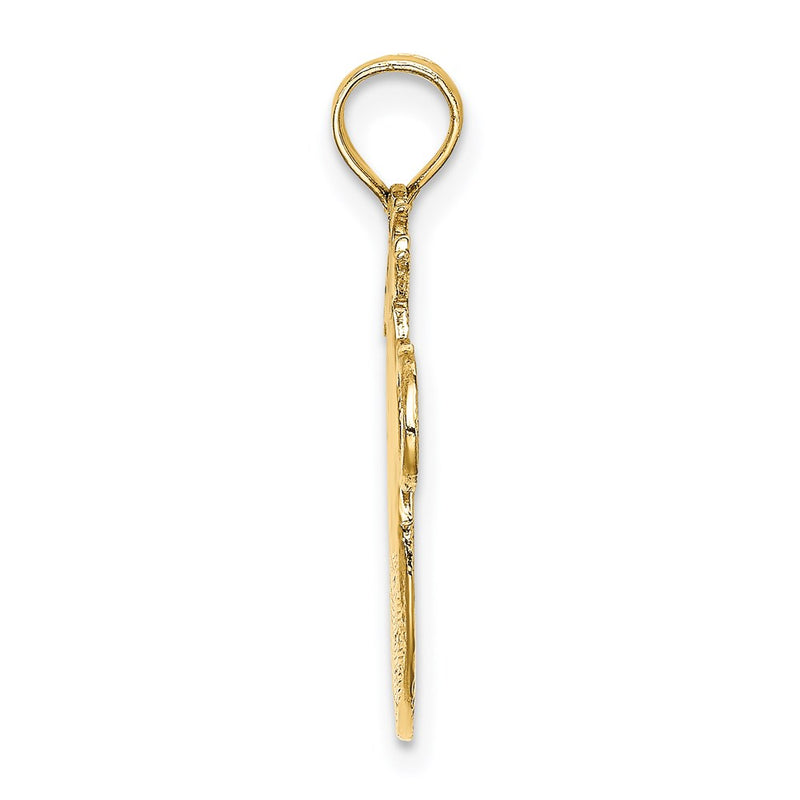 14k Yellow Gold Noahs Ark Charm