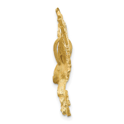 14k Yellow Gold Eagle Pendant