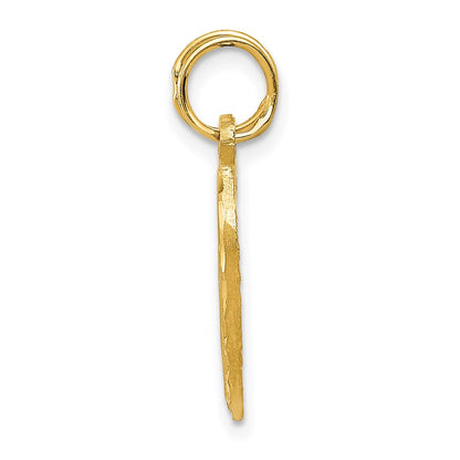 14k Yellow Gold Break Apart MY LOVE TO YOU I GIVE MY HEART Charm