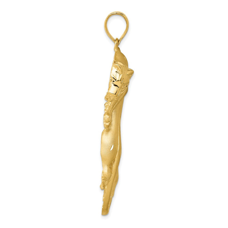 14k Yellow Gold Panther Pendant