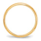 Solid 18K Yellow Gold 2mm Standard Comfort Fit Men's/Women's Wedding Band Ring Size 6
