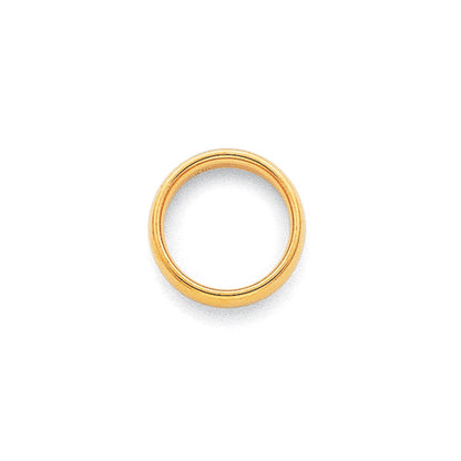 Solid 18K Yellow Gold 3mm Standard Comfort Fit Men's/Women's Wedding Band Ring Size 12.5
